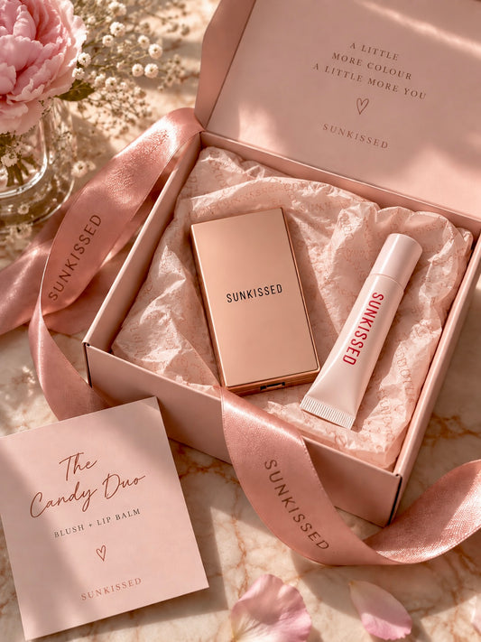The Candy Duo (candy blush + strawberry balm)